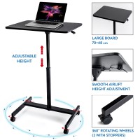 Tatkraft Focus Airlift Sit-Stand mobiilne ergonoomiline arvutilaud