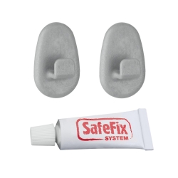 Safefix крючки для подвешивания полок, 2 шт + клей