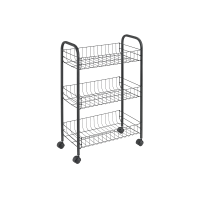 LUGANO LAVA Kolmeastmeline ratastega käru