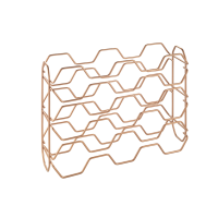 HEXAGON COPPER Veinipudelihoidja (15-le)